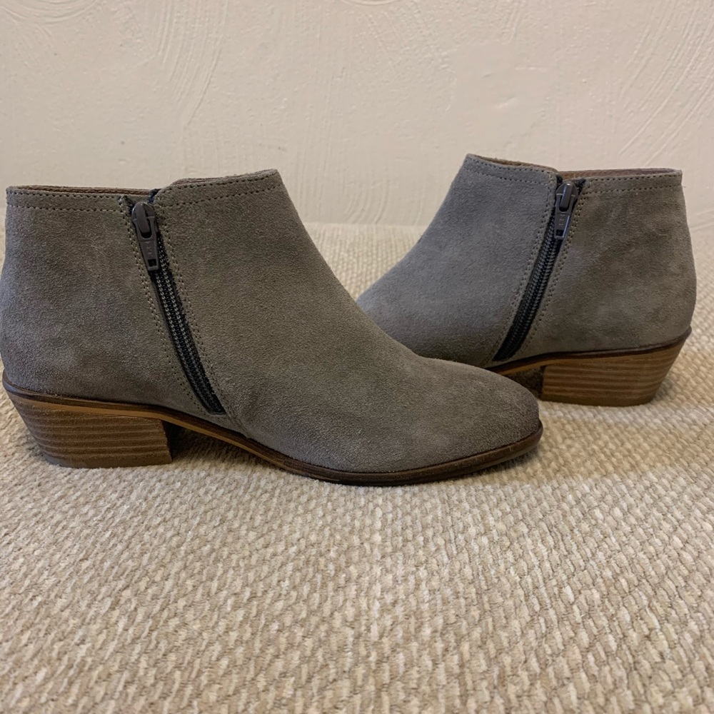 Grey booties